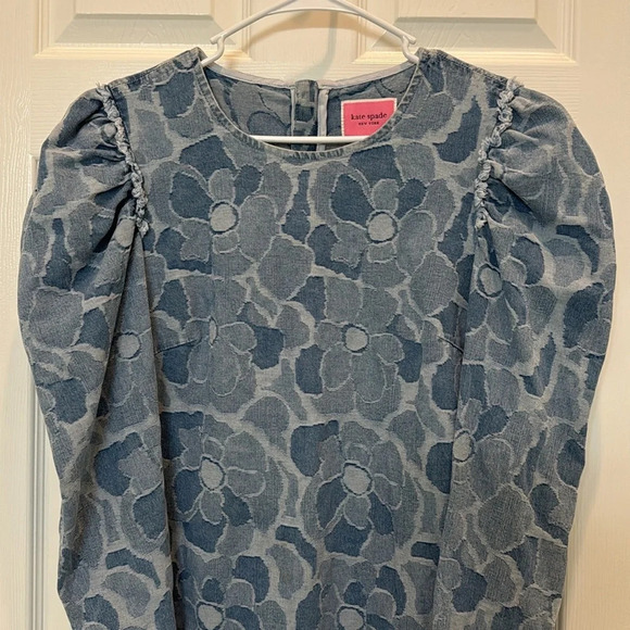 Kate Spade Abstract Peony Dress Size 12 - Picture 6 of 14